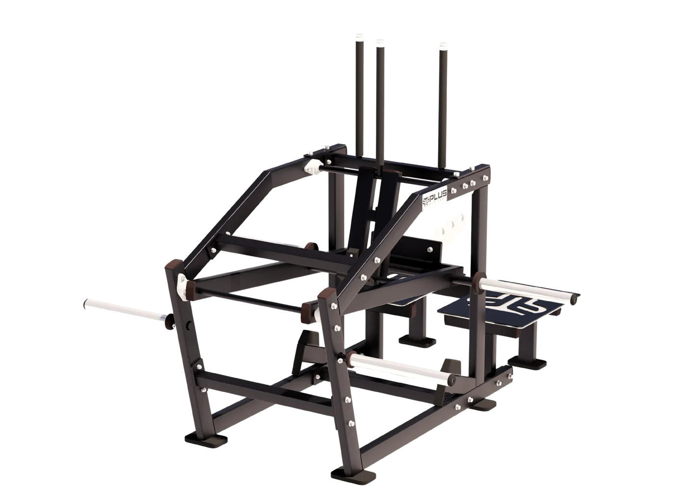 Belt Squat Plus Fitness com estrutura profissional