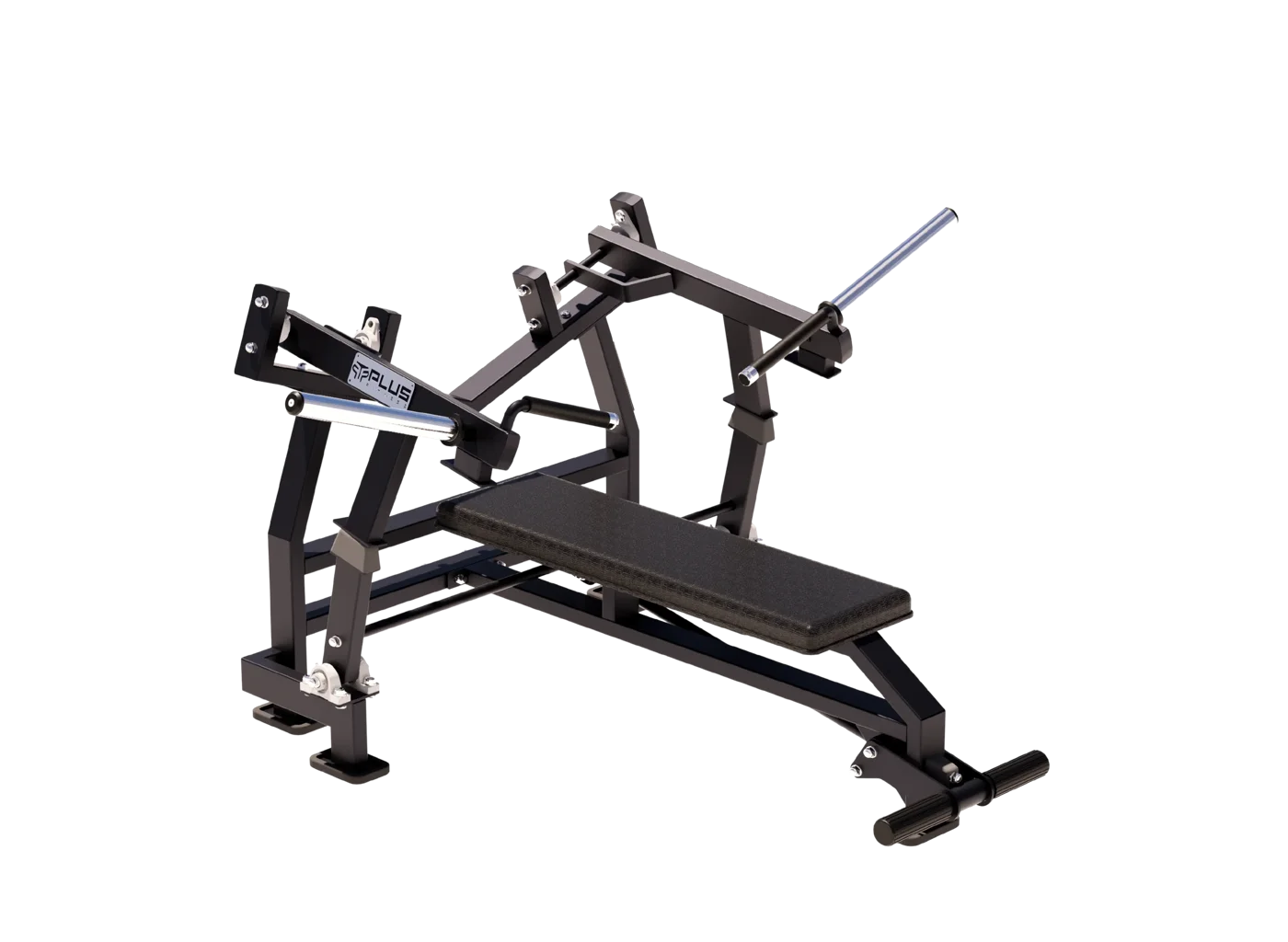 Supino Horizontal com Travas de Segurança Plus Fitness